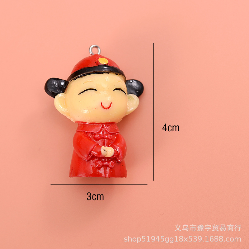 Minifigure for bride, festive keychain, resin decor, pendant for keys 5