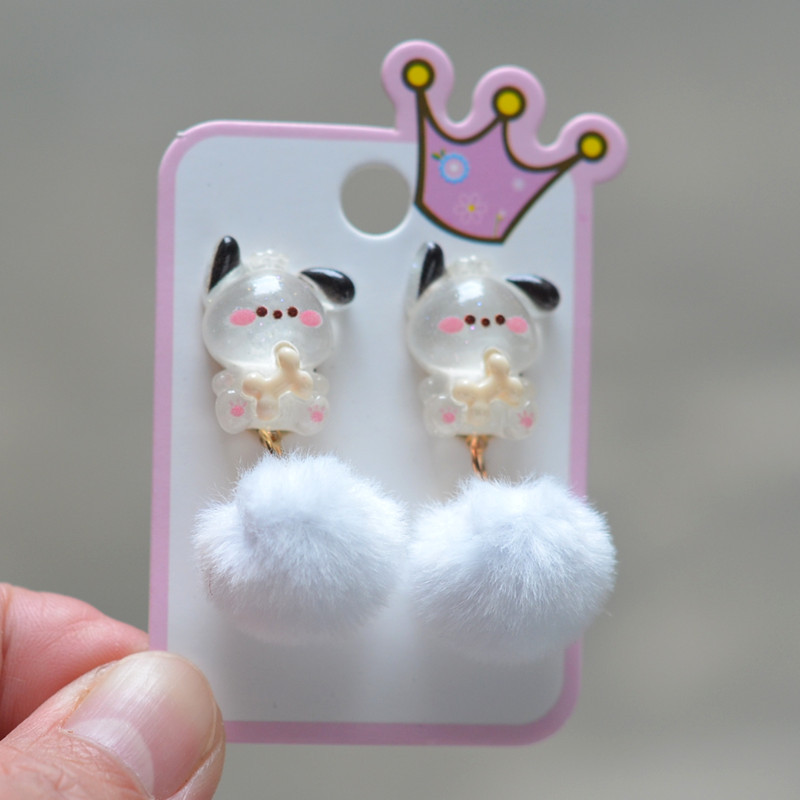 5#푹신한 이어 클립 한 쌍