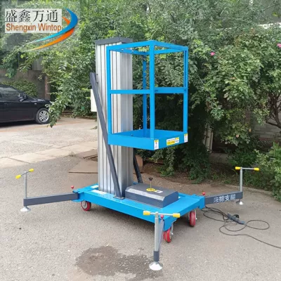 6.8m Mobile Hydraulic Lift Avtomobil fırlanan platformaları