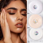 viola house跨境新品环形高光粉饼现货哑光提亮修容女