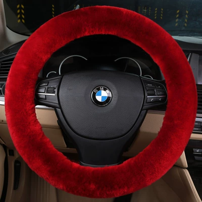 Steering wheel cover – 2026 New Model Steering Wheel - chinese-red-35cm-42cm-are-suitable