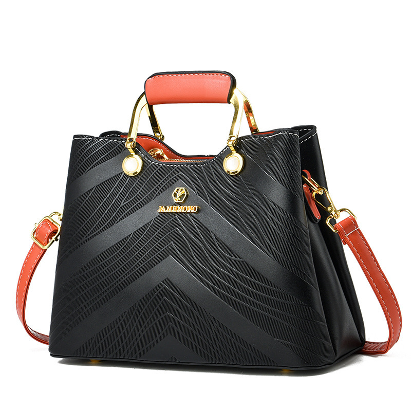 Bolso de mujer transfronterizo 2025 nueva moda simple día de San Valentín caja de regalo de madres de mediana edad bolso de hombro bolso de mano