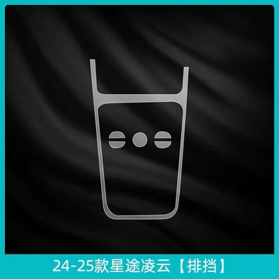 interior film, Car interior film - gearshift