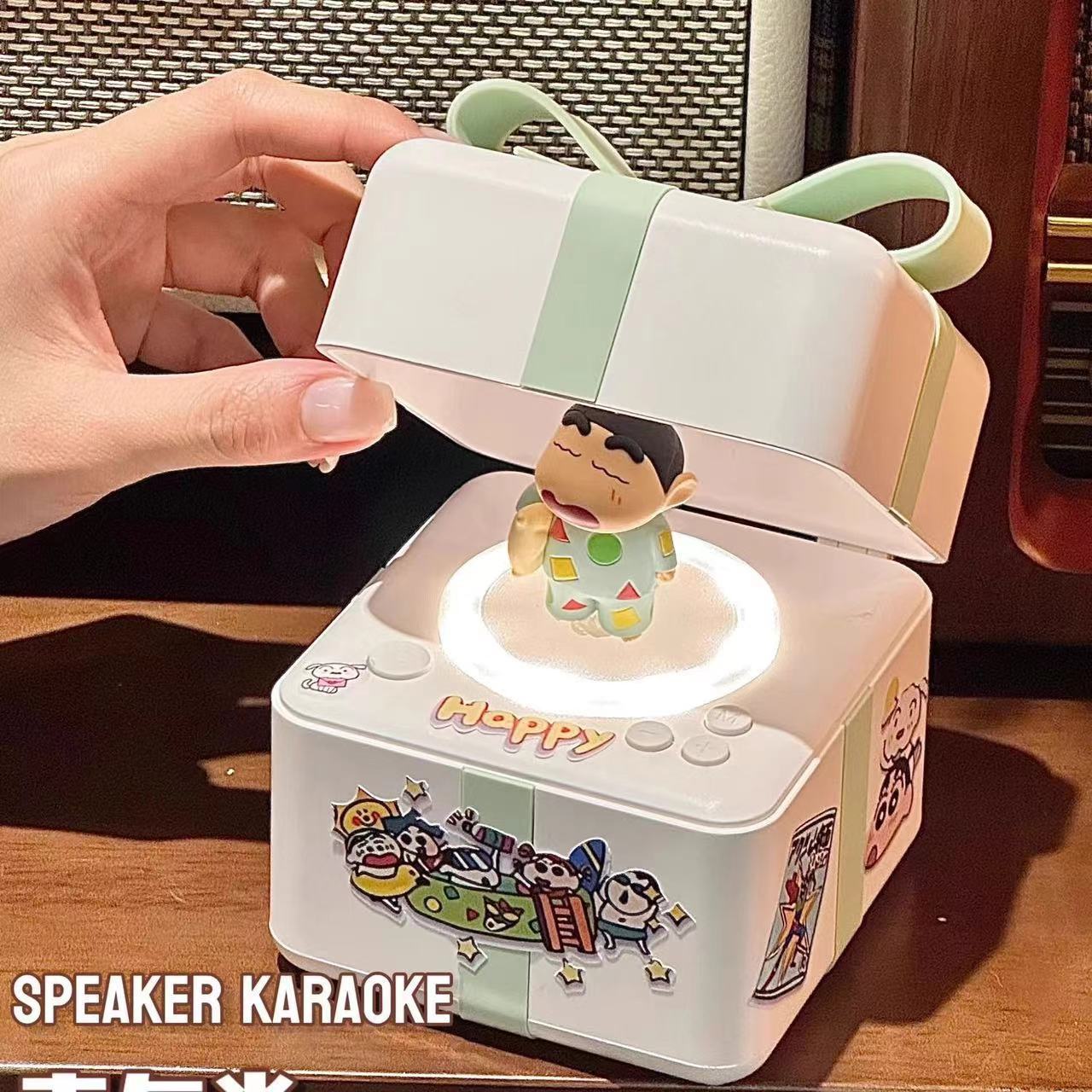 Crayon Shin-Chan Bluetooth Speaker Mini Small Speaker Cute Birthday Gift for Girls and Boys to Give to Best Friends