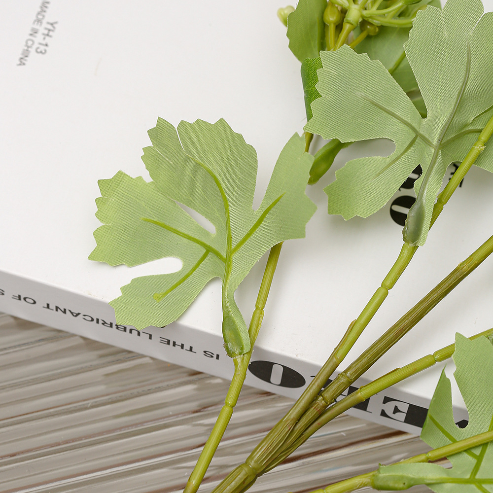 Simulación de la fruta de Milán accesorios de fotografía sala de estar decoración inswind nunca se marchitará simulación flores falsas en maceta