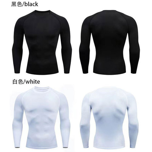 Fitness clothing Men's PRO tights Training sports running basketball base quick-drying sweat-wicking high-elastic long-sleeved T-shirt