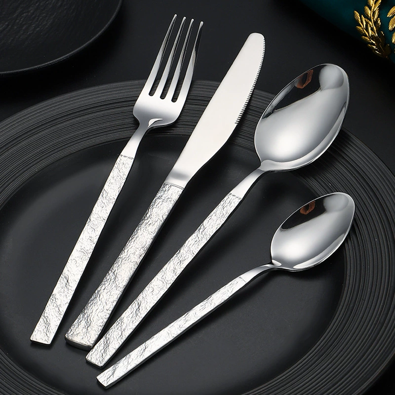 (Cross-border trading), creative set stainless steel, tableware, gift box, 4 piece set