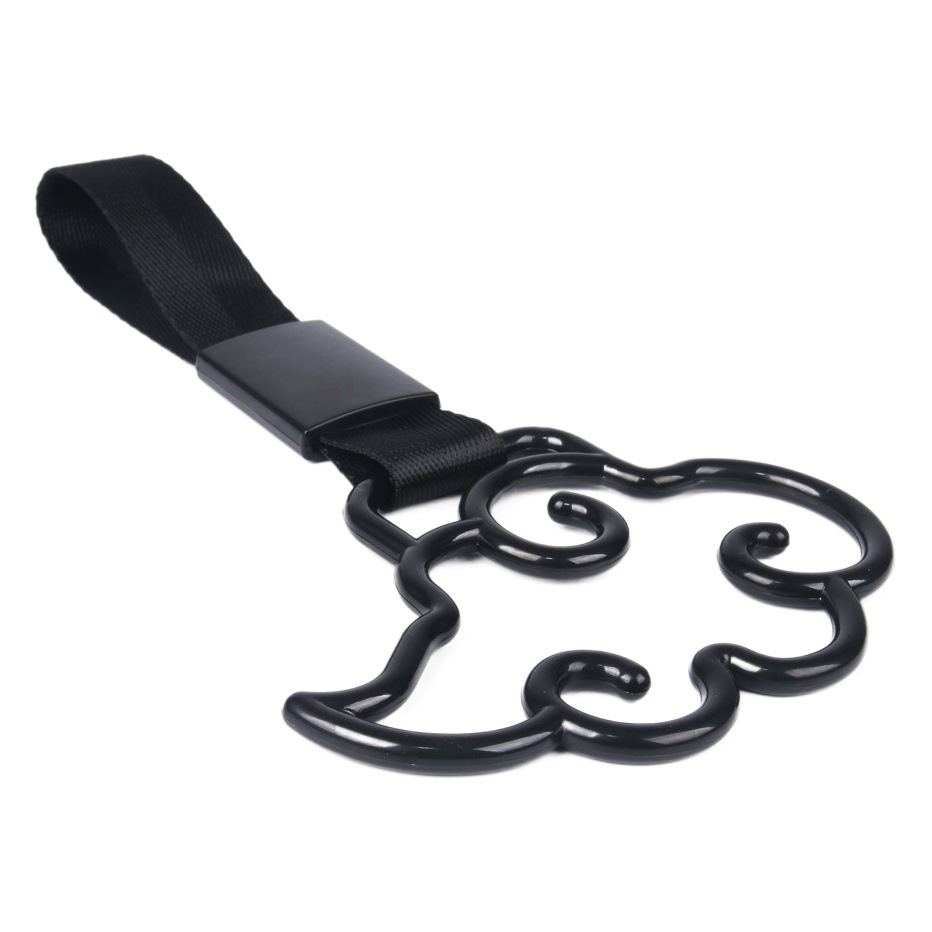 Amazon nuevo tendón nube colgante anillo de advertencia de parachoques trasero del coche anillo colgante anillo de la mano del coche