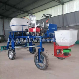 三轮四轮柴油打药机液压升降高杆喷药机农作物除虫灭草喷药机