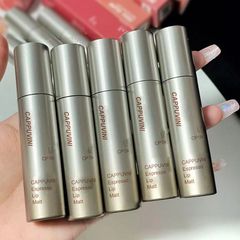 Cappuvini濃縮唇釉 啞光唇釉唇彩平價秋冬學生女絲絨國貨 彩妝口