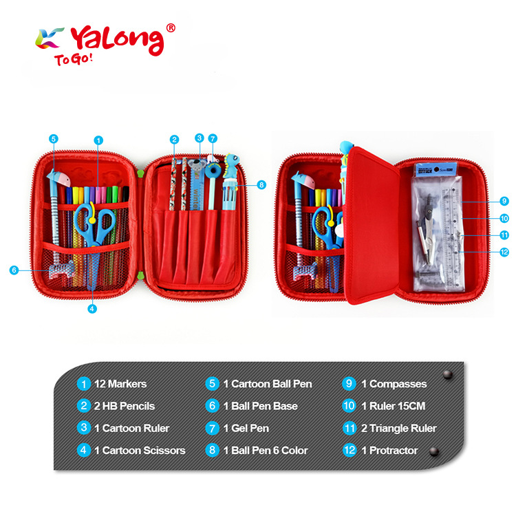 Cute school stationery, pencil case, new collection 3
