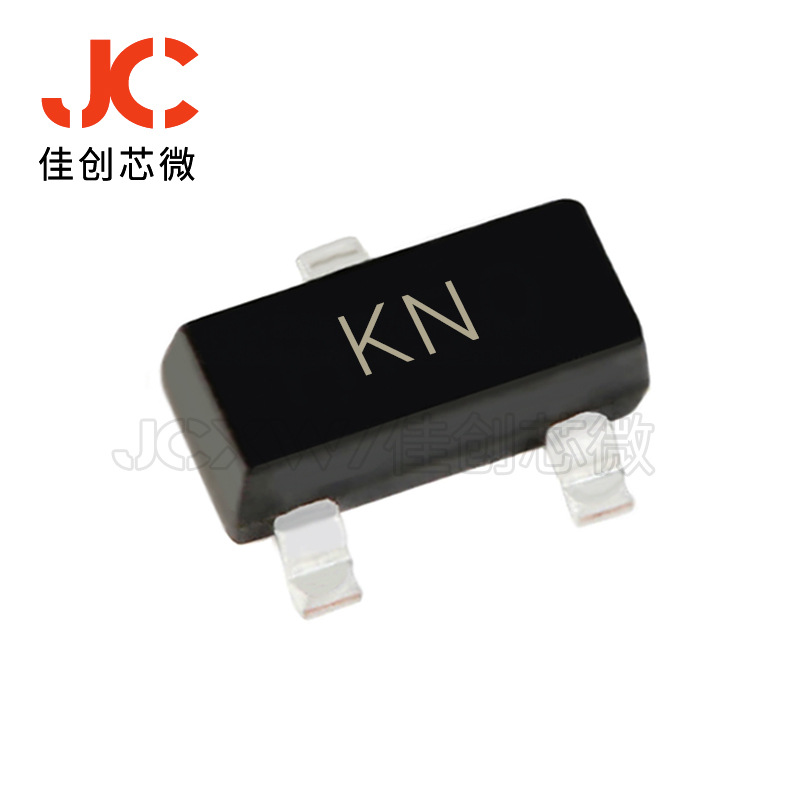 厂家现货 2SK3018 KN SOT-23 耐压30V 电流100mA N沟道 场效应管