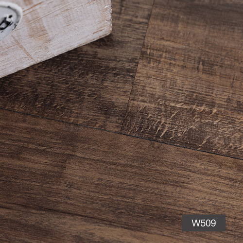 VHM7 wholesale PVC self-adhesive floor leather wood grain retro style bedroom home indoor wear-resistant thickened waterproof glue-free