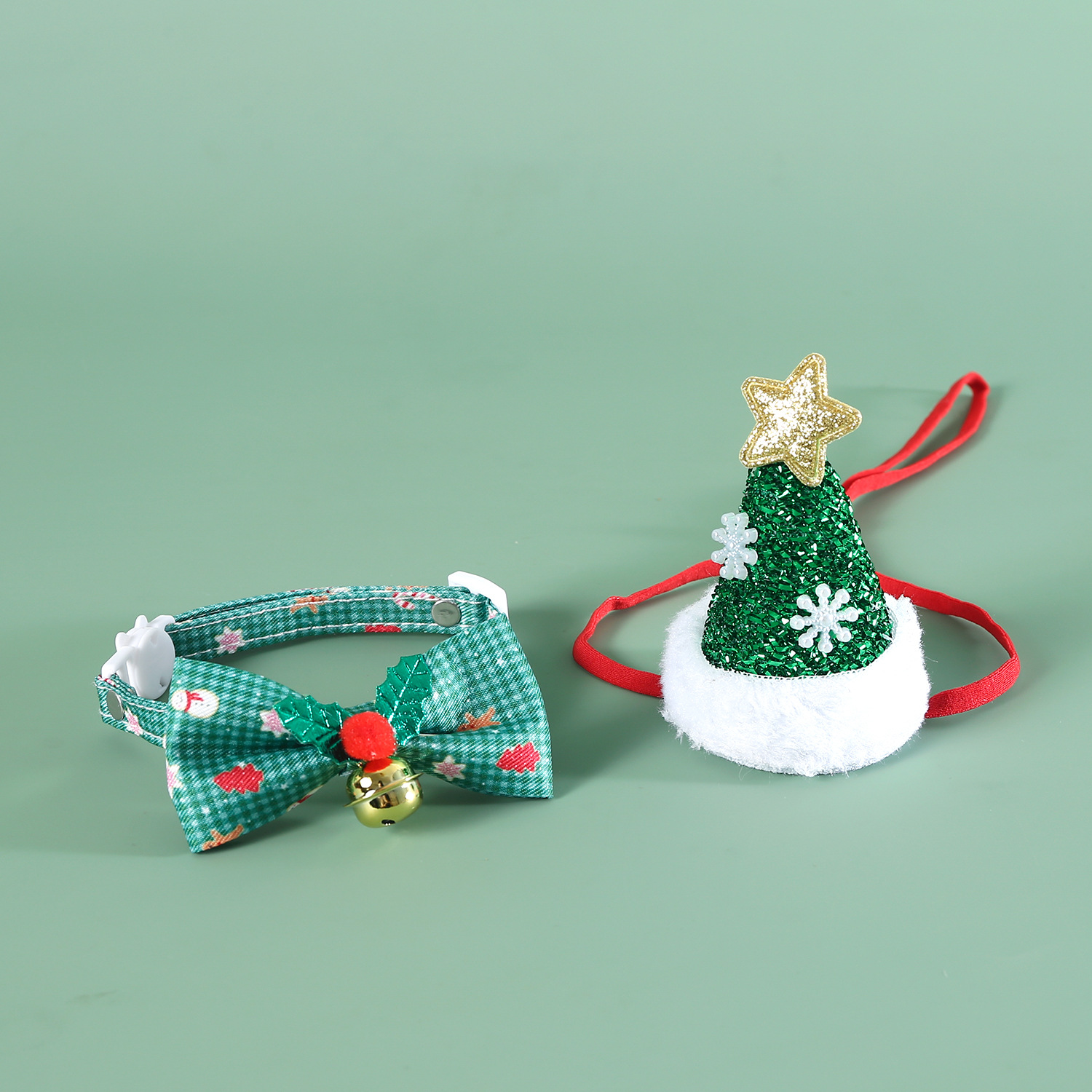 Sombrero de Navidad pet sequilla pet