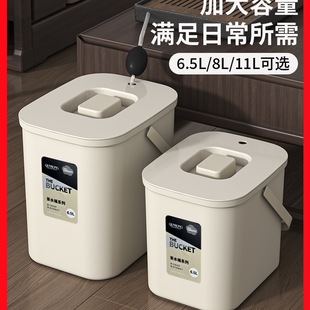 Tea Bucket, Waste Water Bucket, Tea Table, Garbage Tea Residue Bucket with Lid, Tea Set Accessories, Tea Filter, Large Capacity Tea Ceremony Tea Bucket