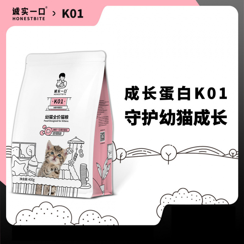 정직한 한입 K01 새끼고양이 400g