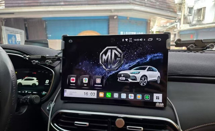 Applicable to MG HS navigation dual-system car infotainment system 12.9inch Android large-screen GPS navigator 19-25