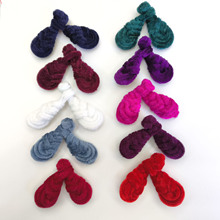 盘扣中式扣子手工编织丝绒琵琶旗袍纽扣民族风老年人复古唐装辅料