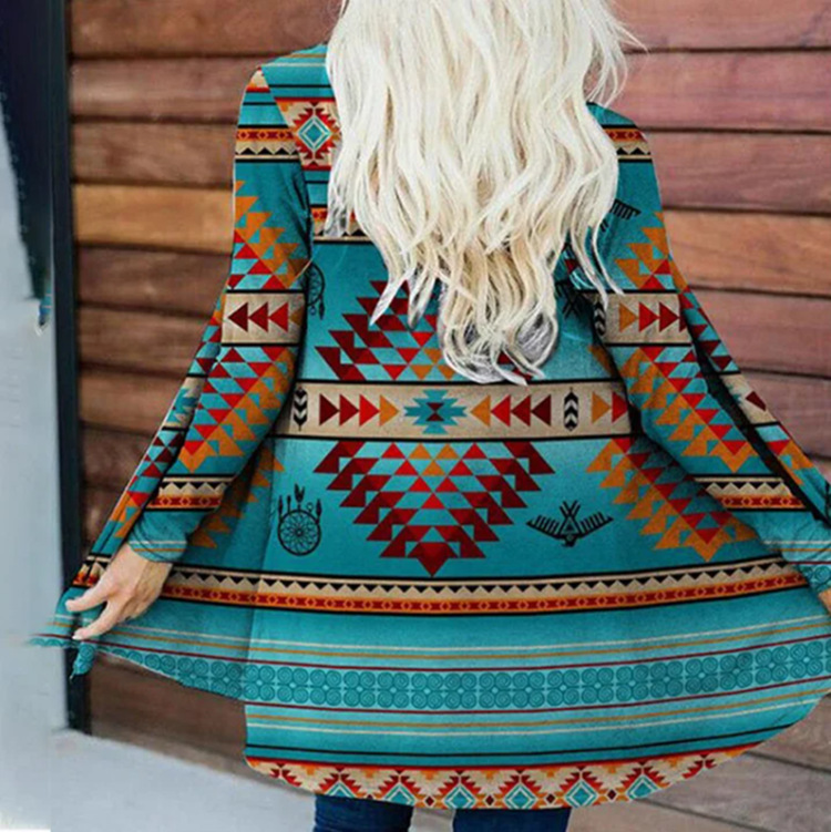 亚马逊独立站欧美英伦风外套女春季上新中长款宽松通勤气质外套