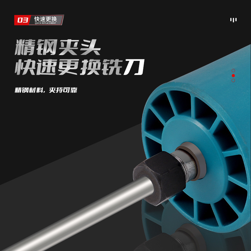 跨境木工电动修边机倒装铣木材小型开槽机多功能开孔雕刻机工具|undefined