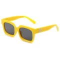 Yellow Frame Black gray sheet