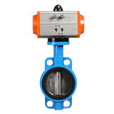 Производитель D671X Пневматические пары клапанов бабочек/Двойные шариковые чернила чугунные/углеродистая сталь средней линии бабочки DN150