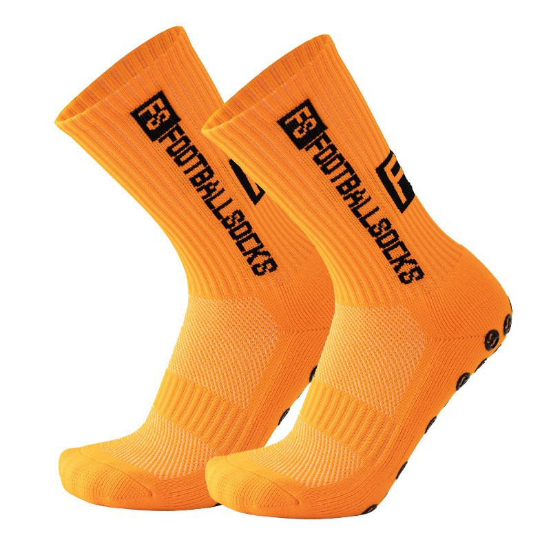 Other FS Football Crew Socks Anti-Slip Orange