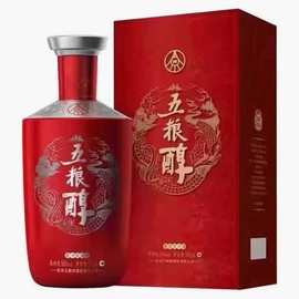 五粮醇红装 婚宴喜庆用酒50度500ML*6瓶白酒批发
