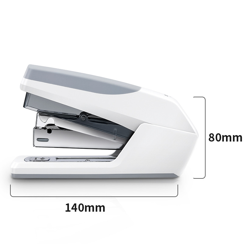 델리 0368 노동절약 스테이플러(화이트)