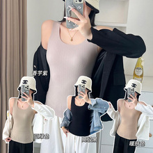 春夏新款自发热贴片保暖女7A抗菌羊绒蚕丝双面磨毛养护内衣保暖