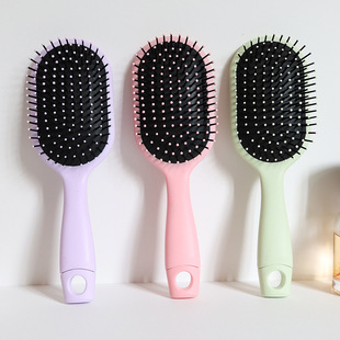 Airbag massage fluffy women's big curved ribs long hair air cushion comb high skull modeling beauty curly hair comb cross-border
