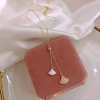 Advanced necklace, chain for key bag , simple and elegant design, high-quality style, light luxury style, diamond encrusted