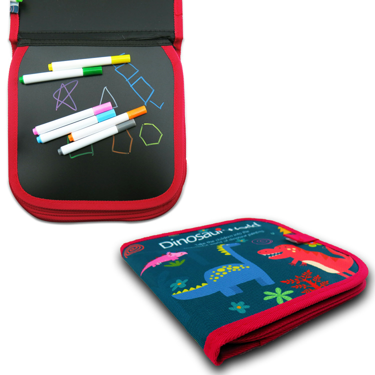 Pizarra de niños DIY libre colorear pintura libro inteligencia ciencia y educación borrable álbum dibujos animados animal graffiti tablero dibujo