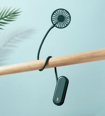 外贸跨境 懒人挂脖风扇户外帐篷婴儿车USB便携式软管万向挂风扇