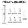Hair removal instrument beauty/kemei multi-functional shaving, seven-in-one body water washing suit KM-375 hair removal