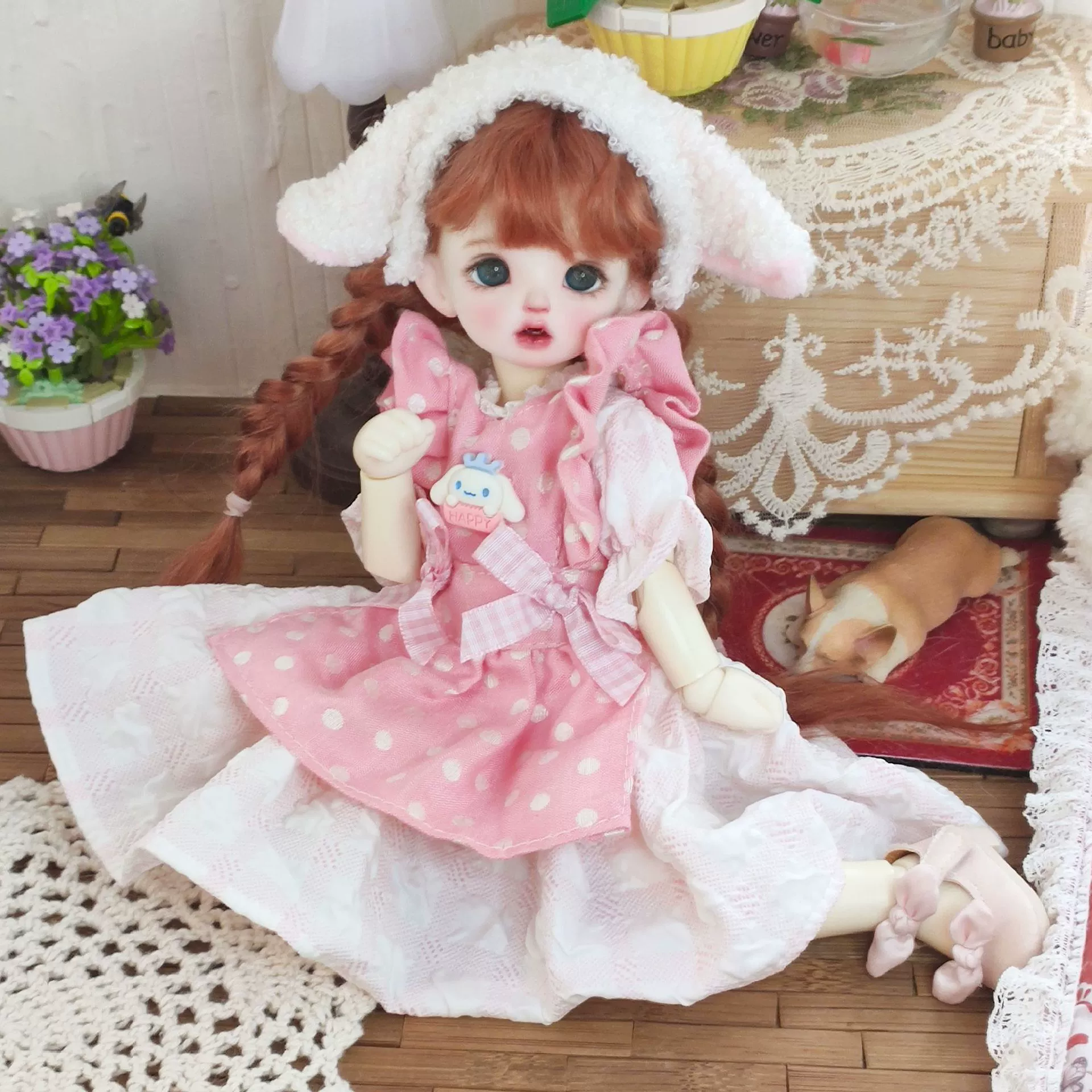 Комплект одежды для кукол, платье в стиле Lolita для маленьких кукол — только одежда, разнообразные мотивы