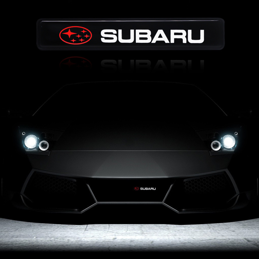 Car mid-net luminous car logo light LED mid-Net light front fence decoration universal mid-NET logo light modified luminous light