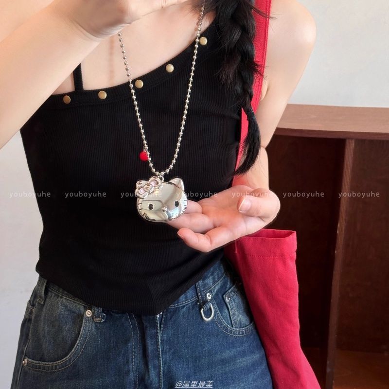 韩系简约五角星项链女轻奢小众设计钛钢毛衣链夏日高级感挂脖配饰|undefined