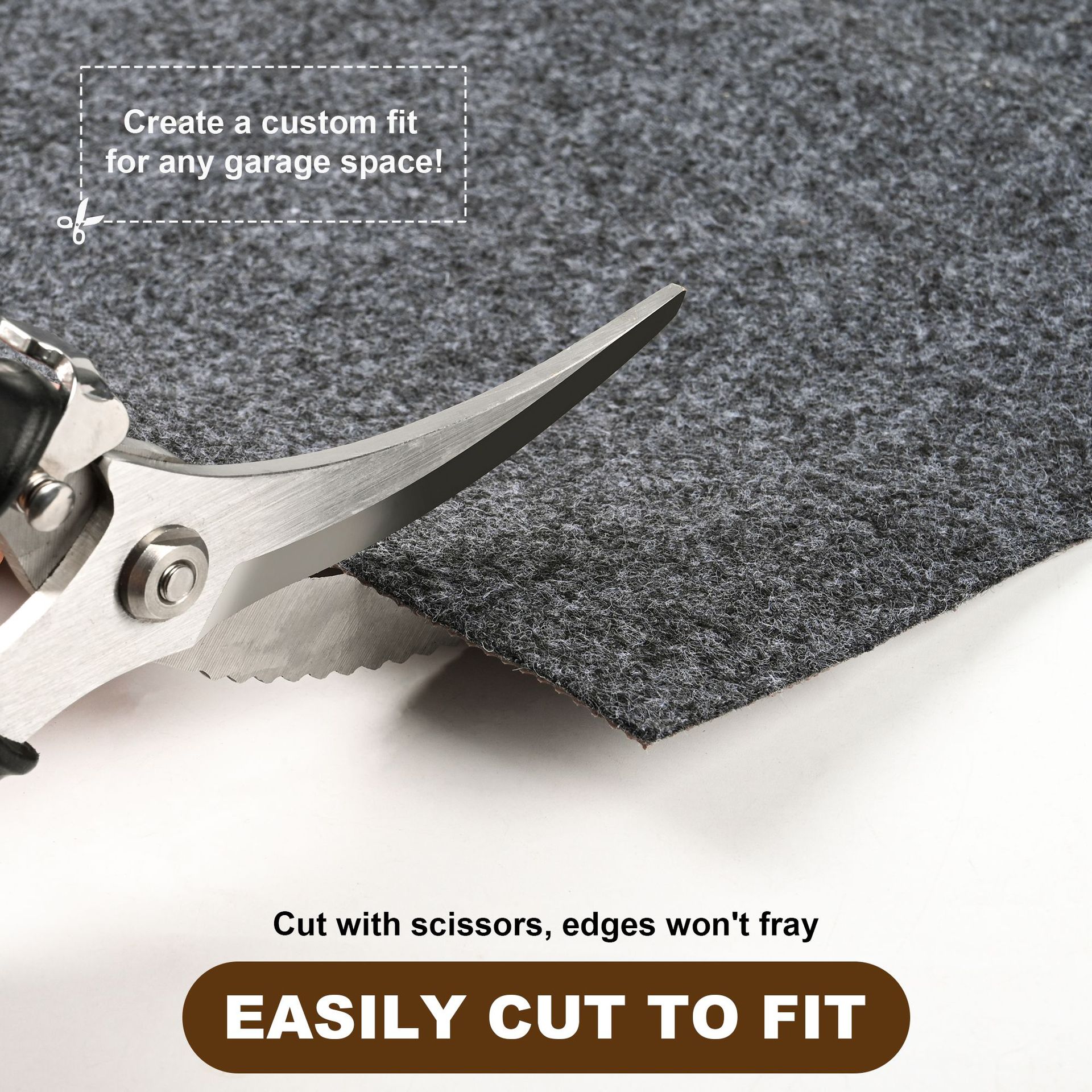Cross-border bestseller oil-proof and waterproof floor mat, car garage floor mat, non-slip rubber-backed floor mat, repair mat, customizable