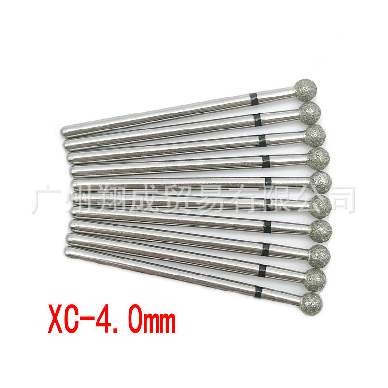 10 unids Amazon Venta caliente nail art carborundum pulido traje uñas descarga taladro piel muerta eliminación diamante Taladro