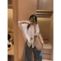 薄款蕾丝宽松拼接衬衫