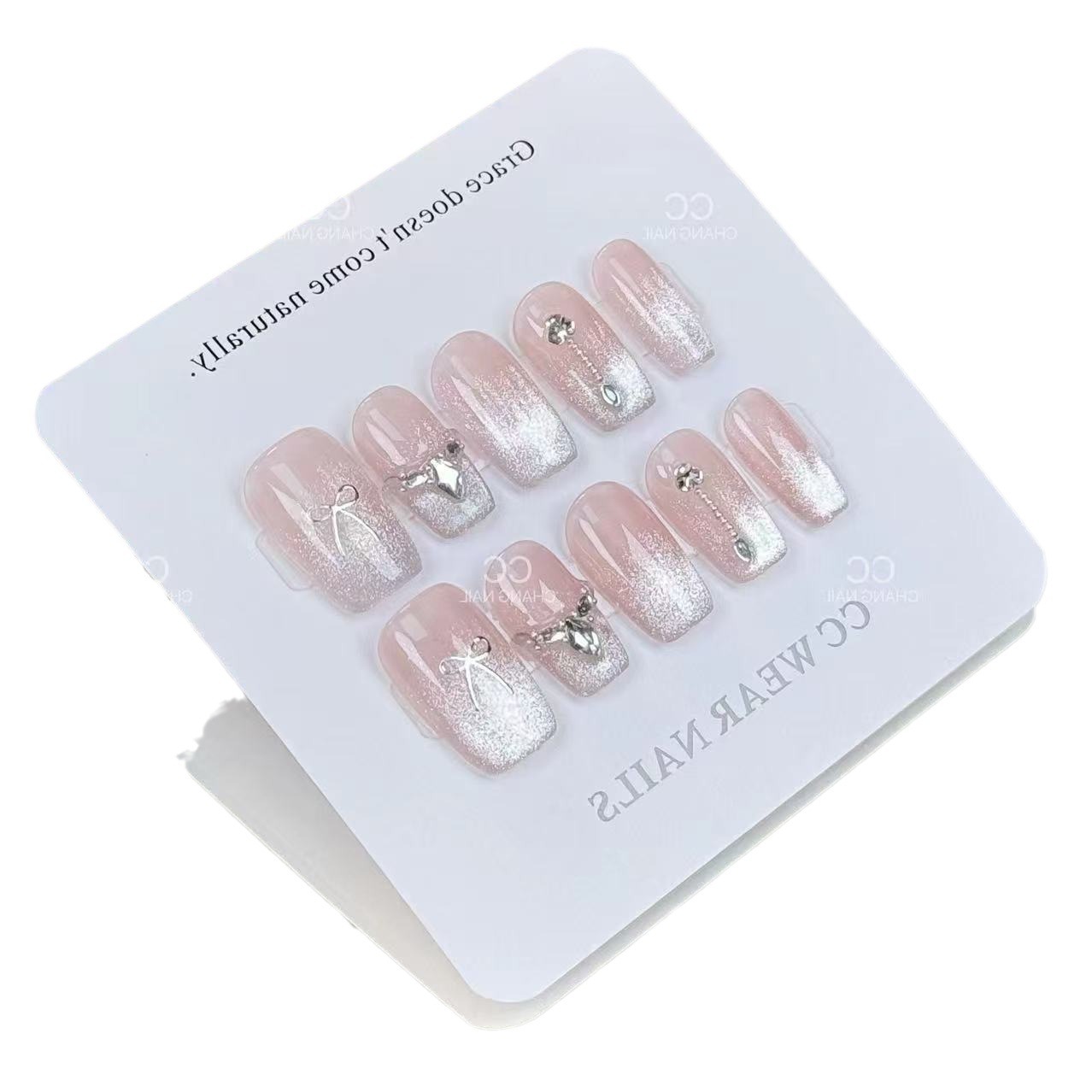 Yiyi Wu Liuguang parpadeando (New China Fang) Armadura hecha a mano, lazo, ojos de gato, yemas de los dedos muestran uñas blancas