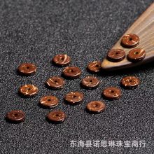 天然原色椰壳隔片DIY配件手串文玩半成品垫片椰片金刚星月菩提橄