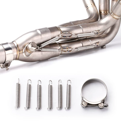 alloy front section modified: Exhaust pipe