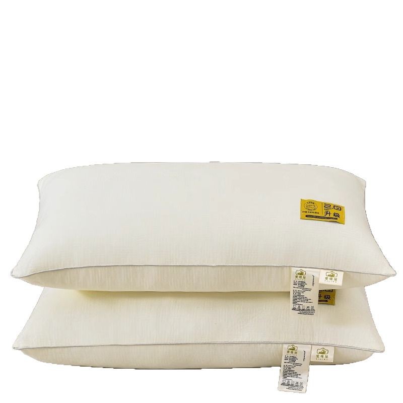 Almohadas al por mayor que no se deshacen, relleno de almohada, almohada de protección cervical, un par, uso único, hogar, hotel, dormitorio, estudiante, fibra de soja