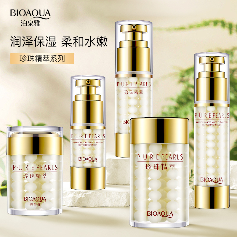 Loción Facial Hidratante de Extracto de Perla