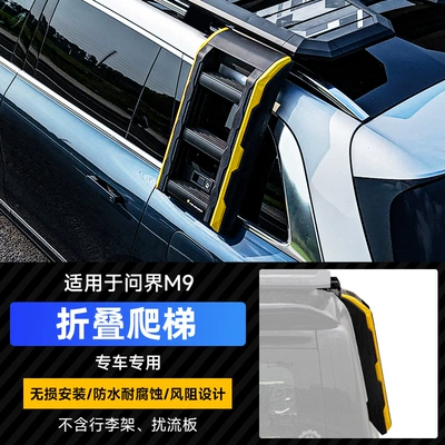 Suitable for Wengjie M9 Explorer Roof rack - wenjie-m9-folding-ladderfree-diy-trim