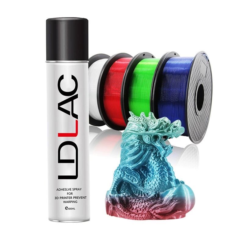 3D-принтер платформа клей спрей анти-керлинг pla abs petg и другие расходные материалы универсальный клей Lac
