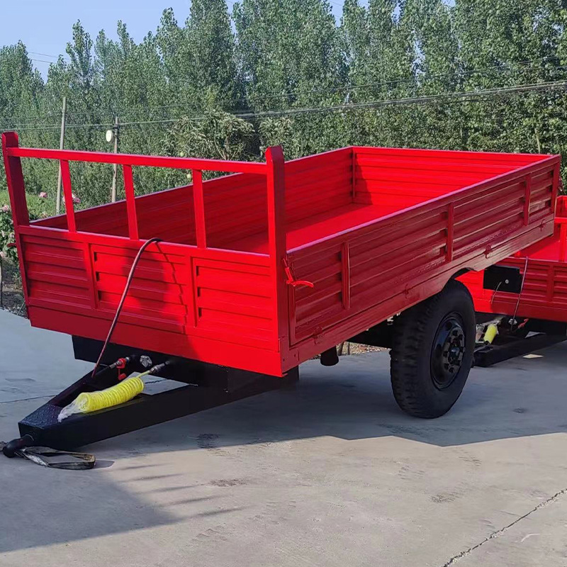 运输玉米 饲料拖车斗 拖拉机大型拖车斗 双轴单轴拖车斗