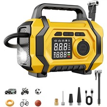 汽车应急启动电源大容量车载打火吸尘充气泵一体机紧急点火搭电宝